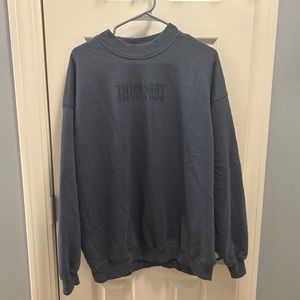 OFFICAL Taylor Swift Eras Tour Blue Crewneck